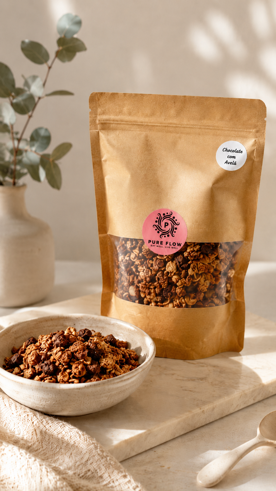 Granola Chocolate com Avelã